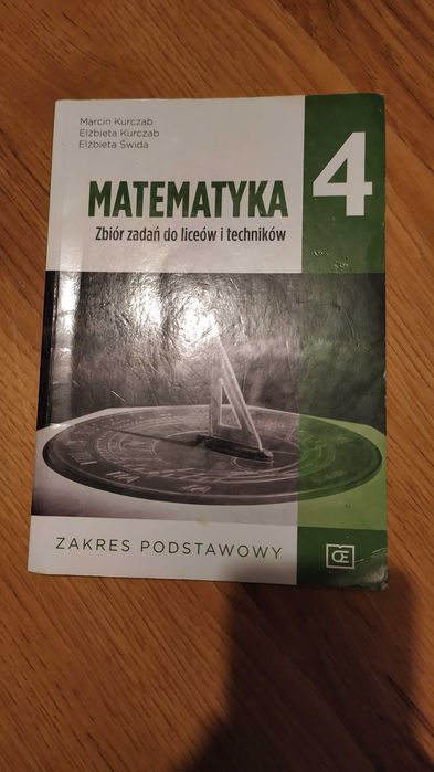 Matematyka 4 zbiór zadań, zakres podstawowy, Pazdro