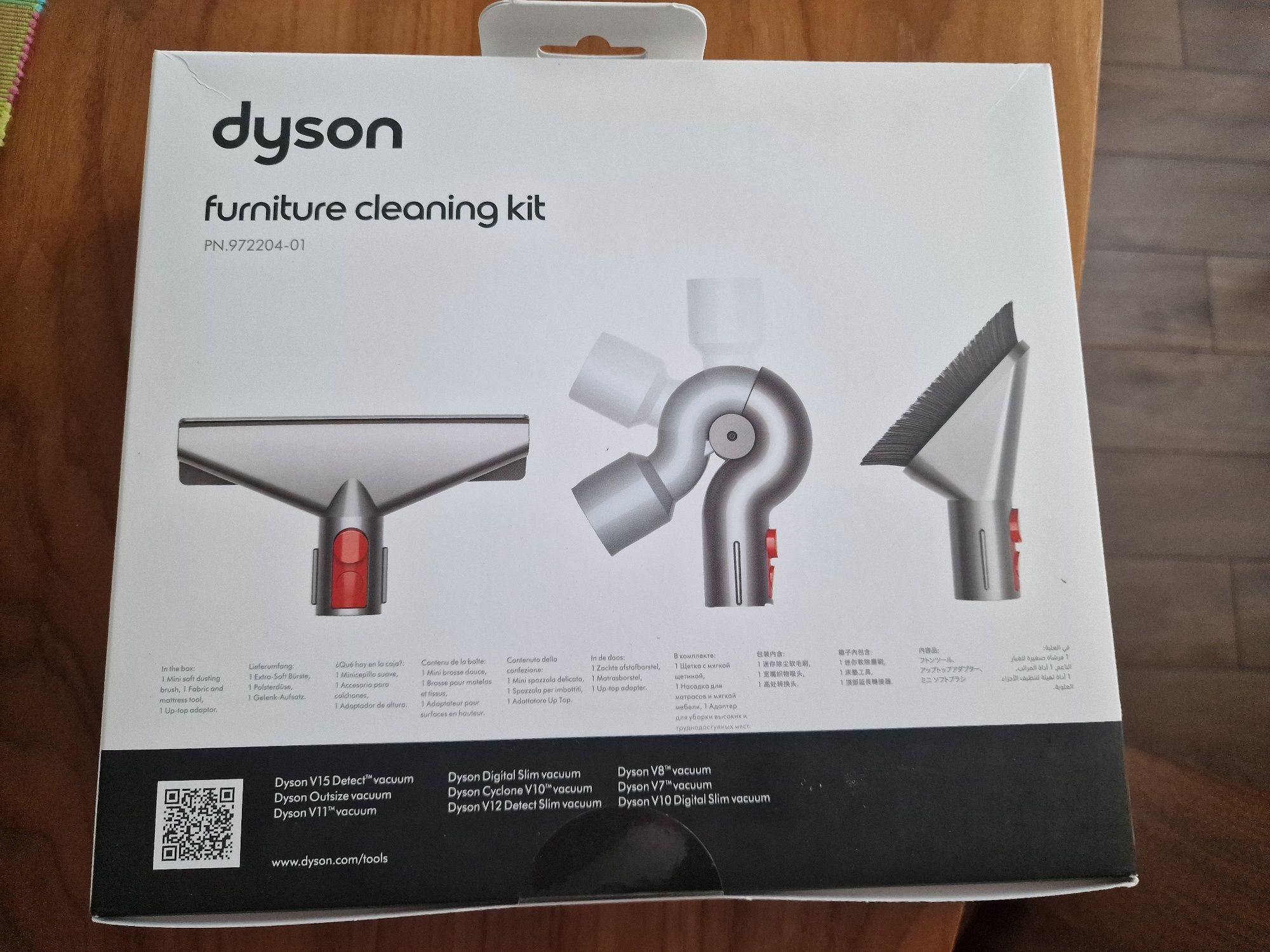 Dyson v15 dodatkowy zestaw końcówek. Nowy