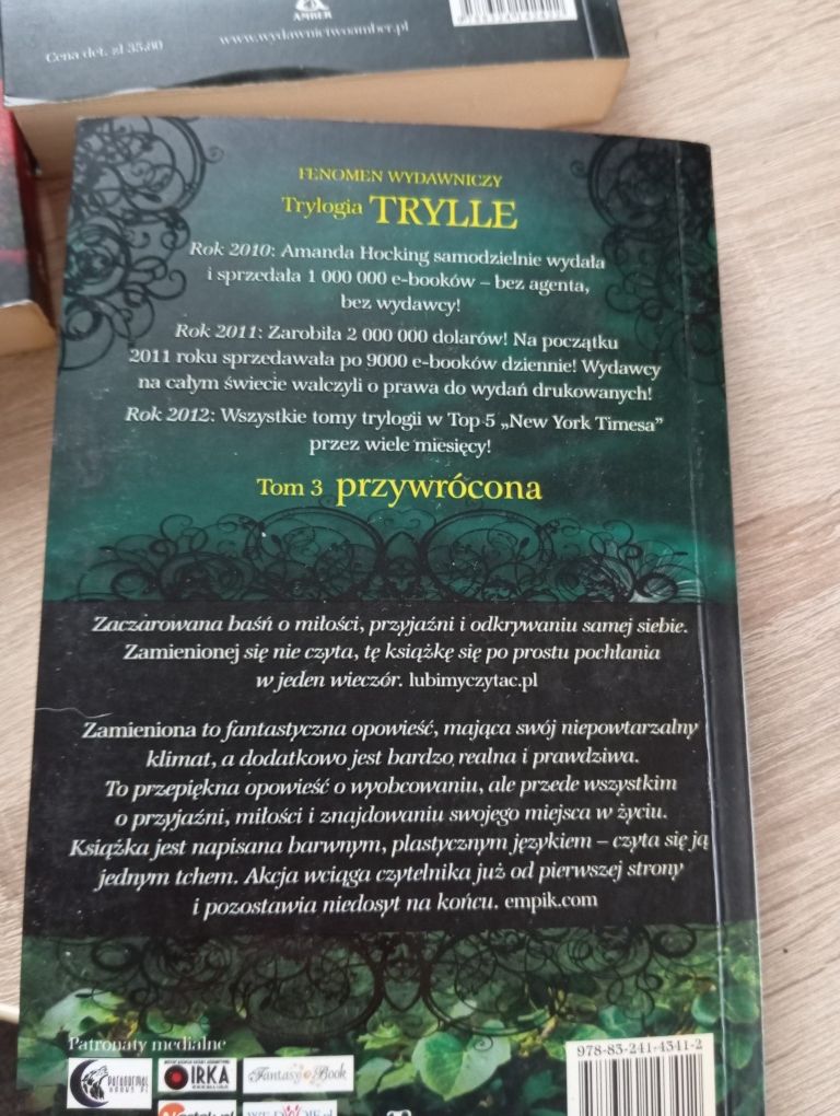 Trylogia Trylle - niedostępna w księgarniach seria