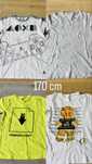 Zestaw t-shirtow koszulki chlopiece 170 cm nastolatek