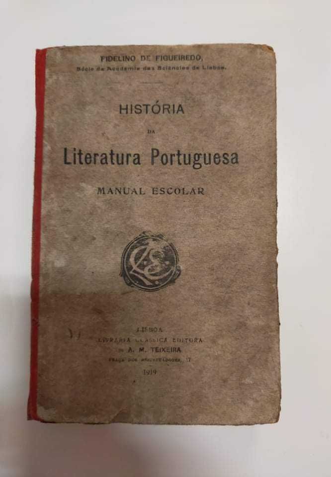 História da Literatura Portuguesa, de Fidelino de Figueiredo