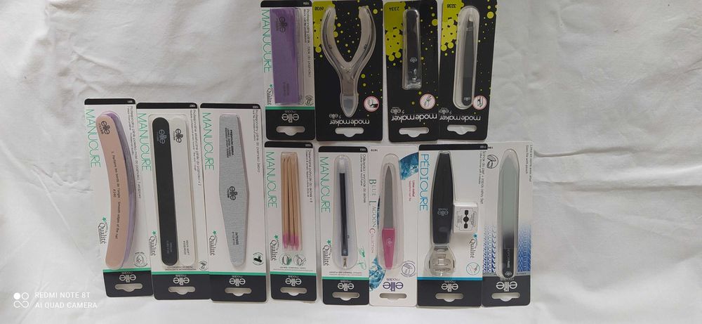 OKAZJA.Zestaw-12 sztuk przyrządów "ELITE"do manicure pedicure.Aktualne