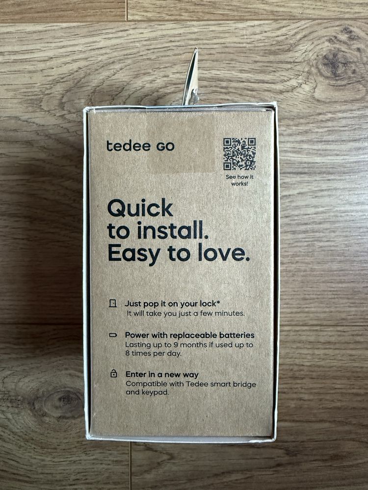 Zamek inteligentny Gerda Tedee Go biały