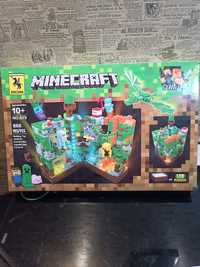 Конструктор Лего Minecraft Битва в джунглях, 866 деталей