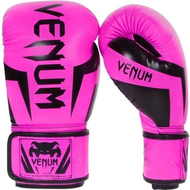 Venum 8 Oz Pink рожеві боксерські рукавички