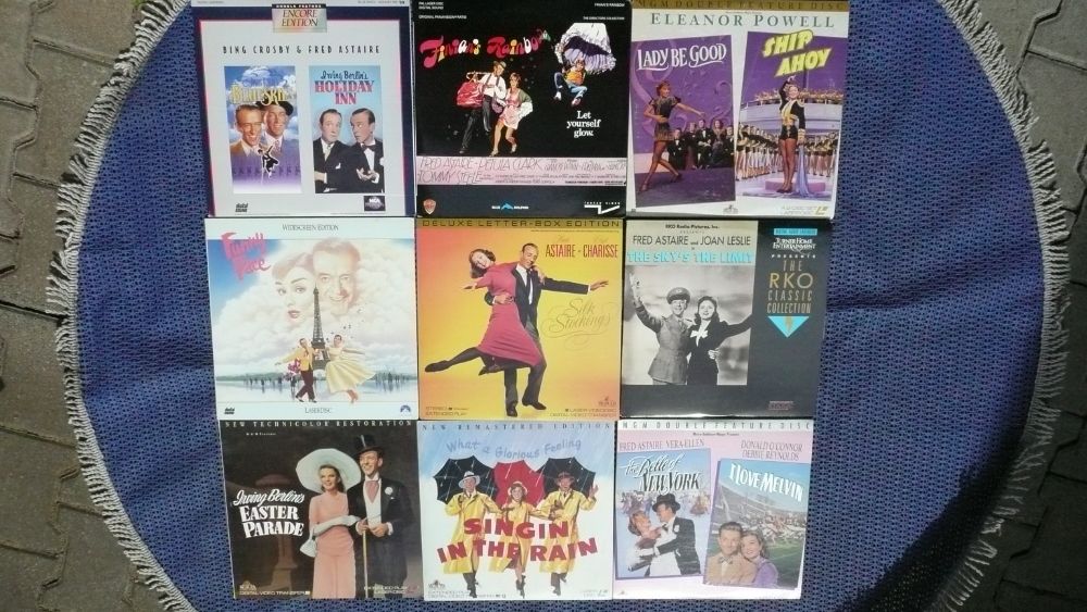 płyty LASERDISC usa astaire