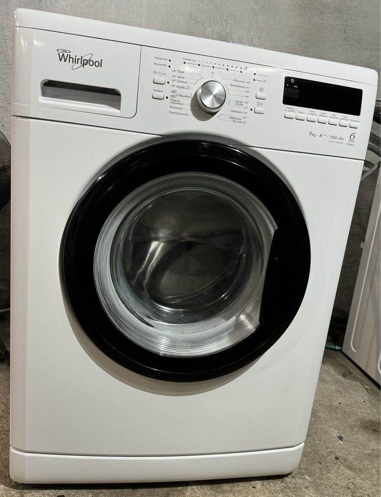 pralka whirlpool 7kg po wymianie łożysk