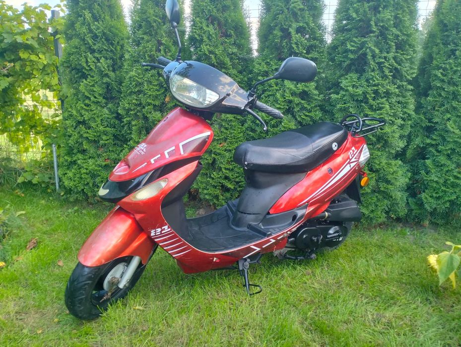 Barton Falcon Motorower Skuter Barton 50/80 4T Automat Dwuosobowy Drugi Właściciel