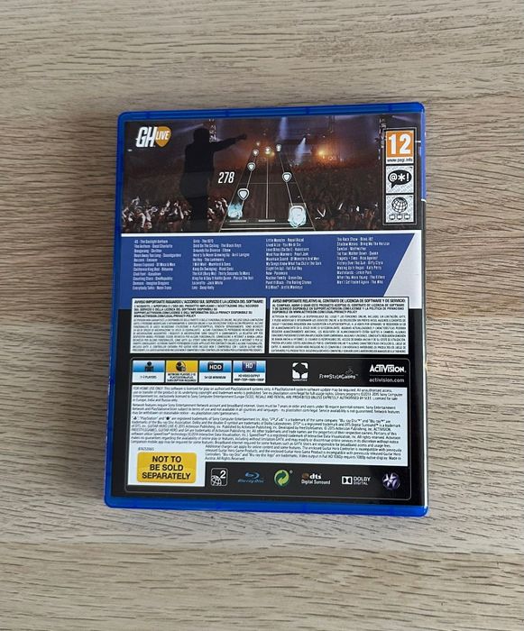 Guitar Hero Live PlayStation 4 (PS4) (Guitarra + Jogo + Dongle)