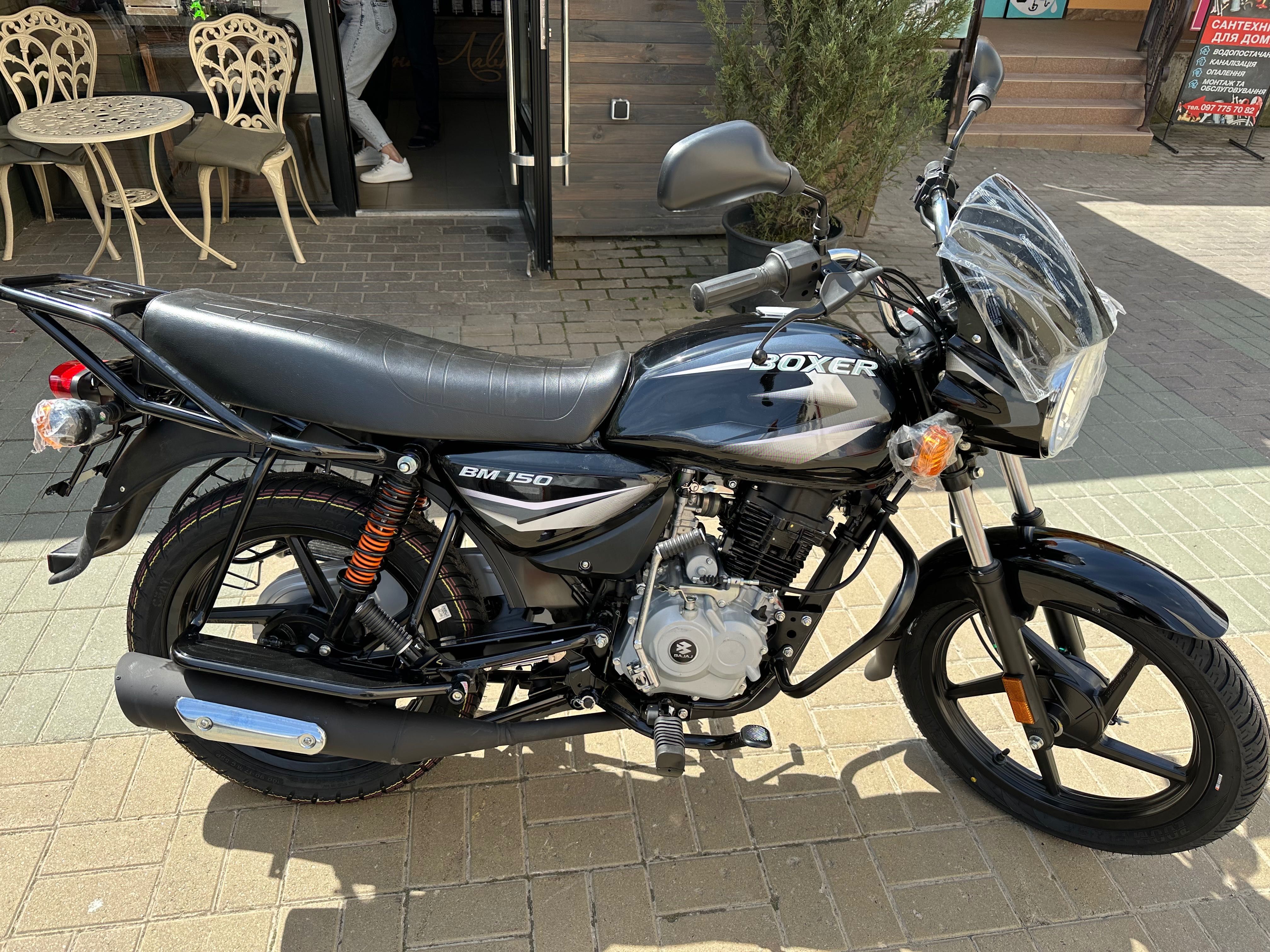 Нові мотоцикли «Bajaj Boxer” офіційні  гарантія