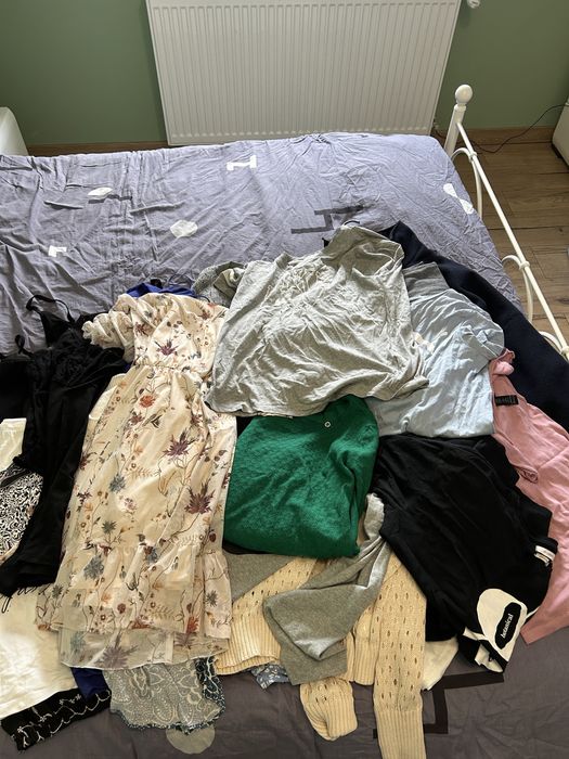 Wielka paka ubrań damskich 30 sztuk rozmiar M