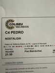 Bilhete C4 pedro