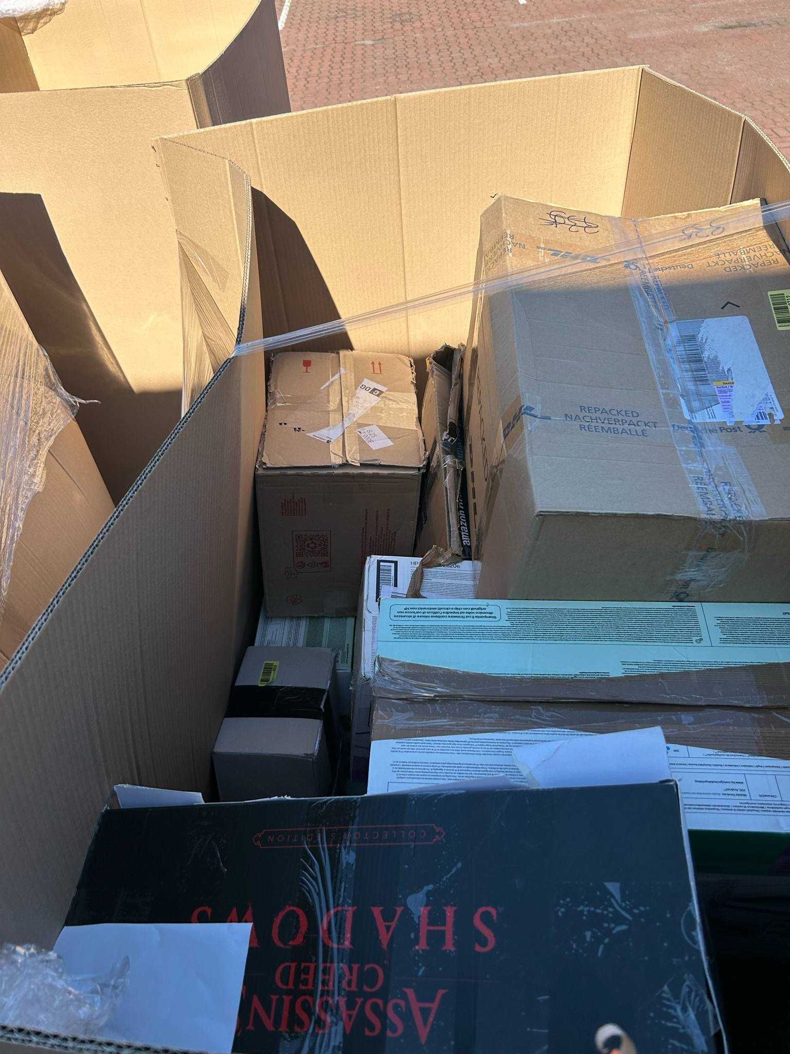 Zwroty konsumenckie z Amazon - palety / boxy - zakup w ciemno