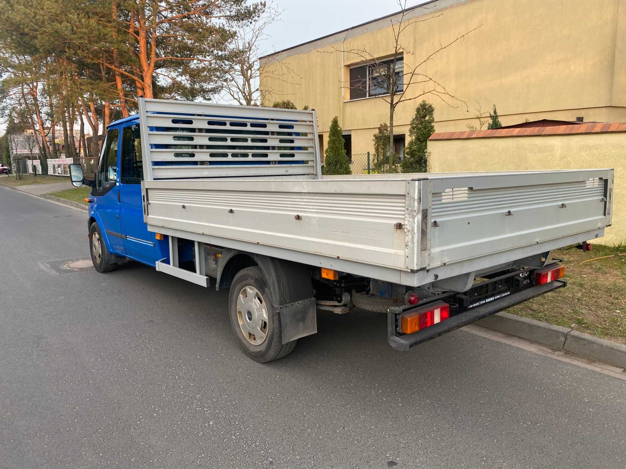 Ford Transit Doka Brygadówka 2,4 140KM klima paka 3,3m