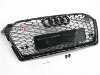 Уценка ! Решетка радиатора Audi A5 F5/B9 2016-2019 RS5 стиль RS черный