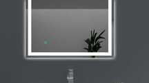 PYP HOLLY Espelho Rectangular Retroiluminado 120x80 cm