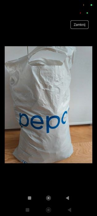 Torba ubrań damskich xs s