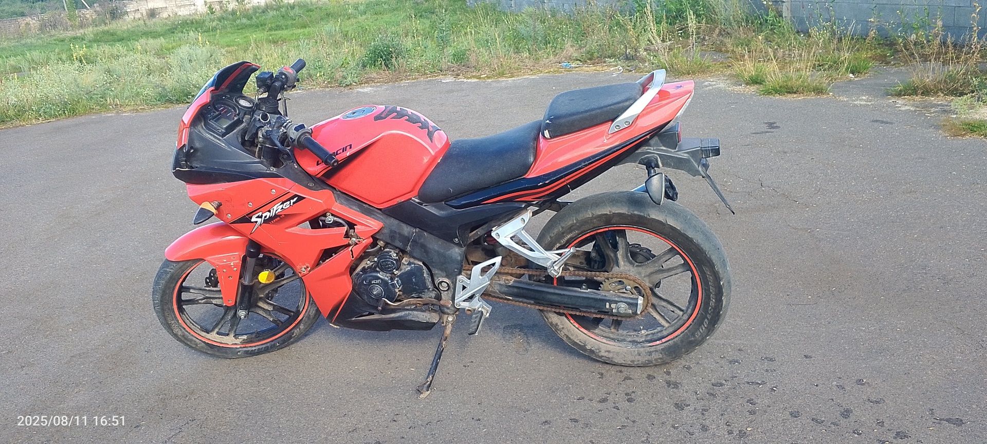 Продам мотоцикл лонкін 200куб