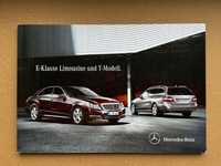 2010 / Mercedes-Benz E W212 Limousine T-Modell / DE / prospekt katalog