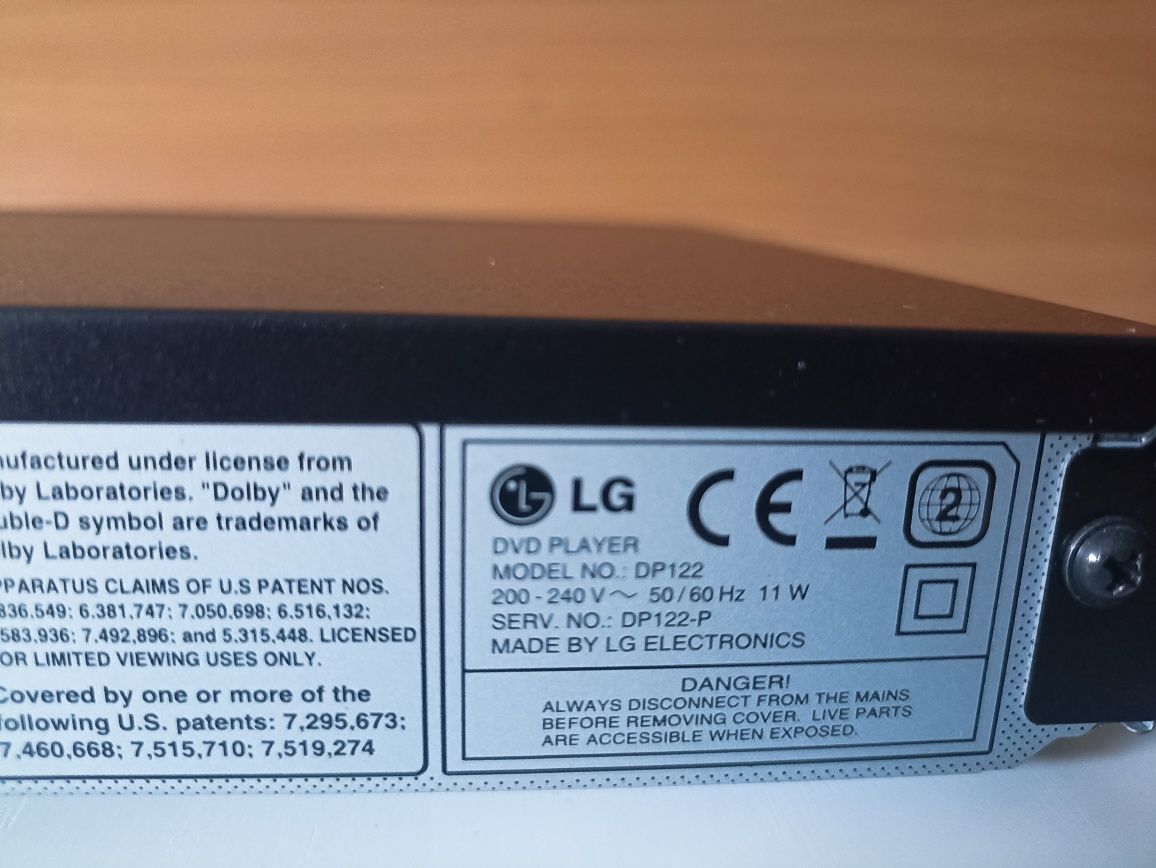 Leitor DVD LG dp-122
