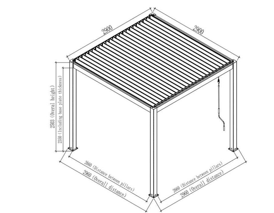 Pergola 3x4 i 4x6 antracyt – 10 400 zł i 18 000 zł promocja
