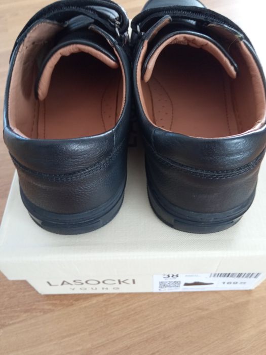 Lasocki Young Skórzane Buty Chłopiec Komunia Św Wesela Chrzciny 38