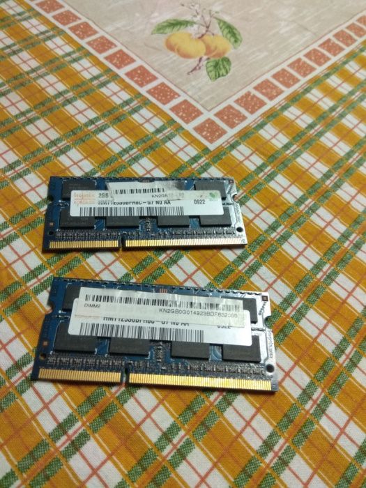 Vendo 2 Ram 2GB