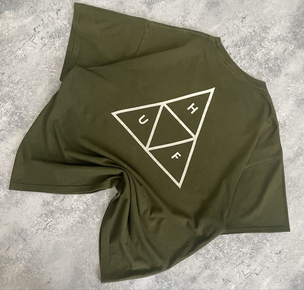 Футболка Huf X Spitfite Big Logo sk8 style