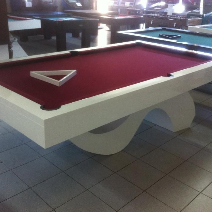 Snooker - Bilhar NOVO lacado a Branco