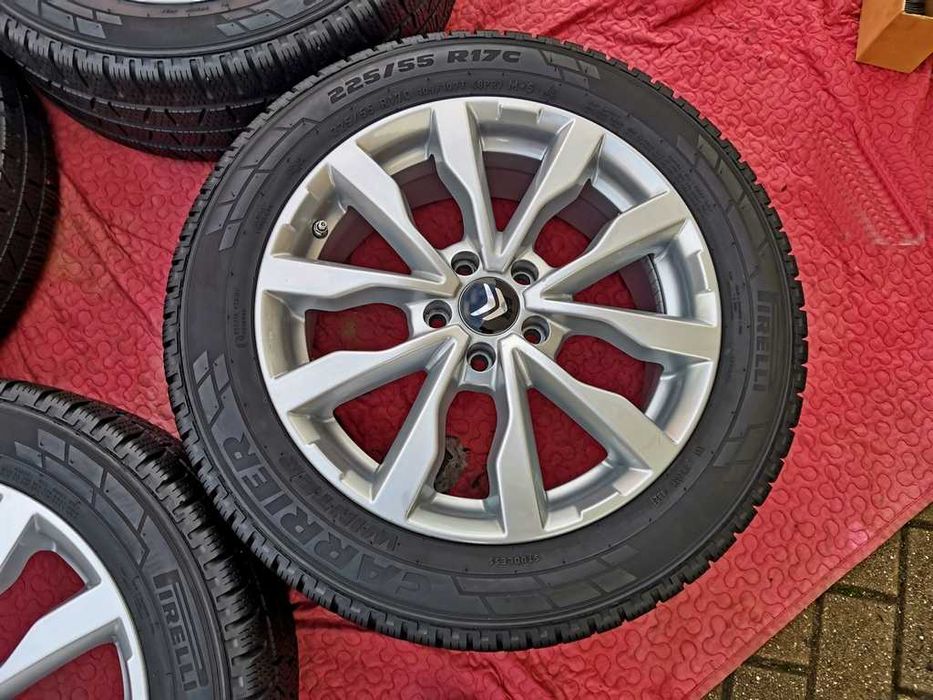 KOŁA zima 17' CITROEN Jumpy - ET46 - 5x108 - 225/55/17c Pirelli