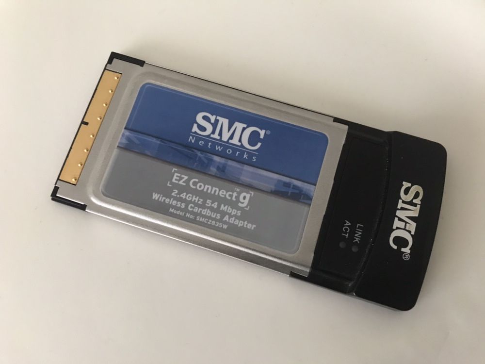 Grátis- Placa SMC Wireless Cardbus Adapter + Placa wireless interna