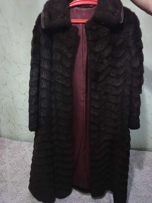 шуба из искусственного меха