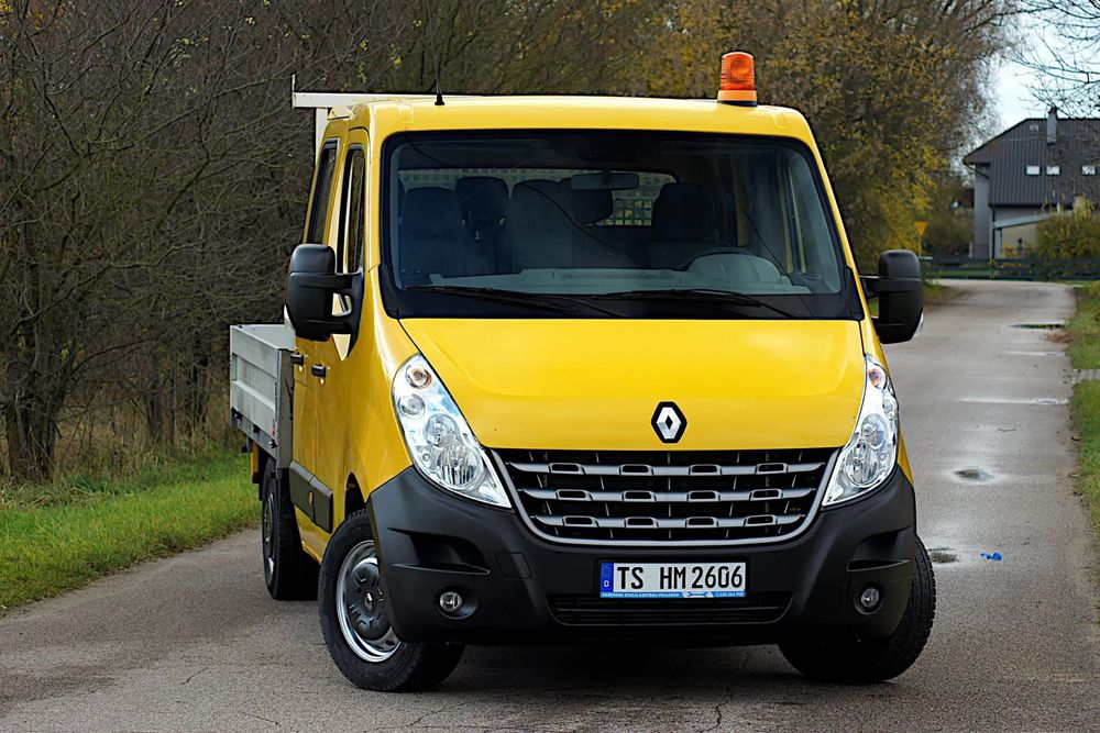 Renault MASTER Doka  Master 2.3 DCi Doka Mały przebieg z Niemiec