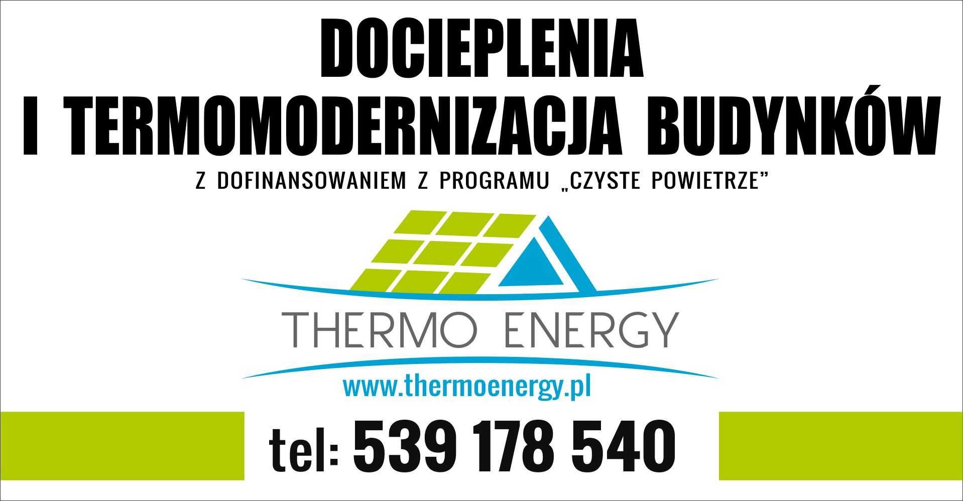 Pompy ciepła, fotowoltaika, okna, kompleksowa termomodernizacja,audyty