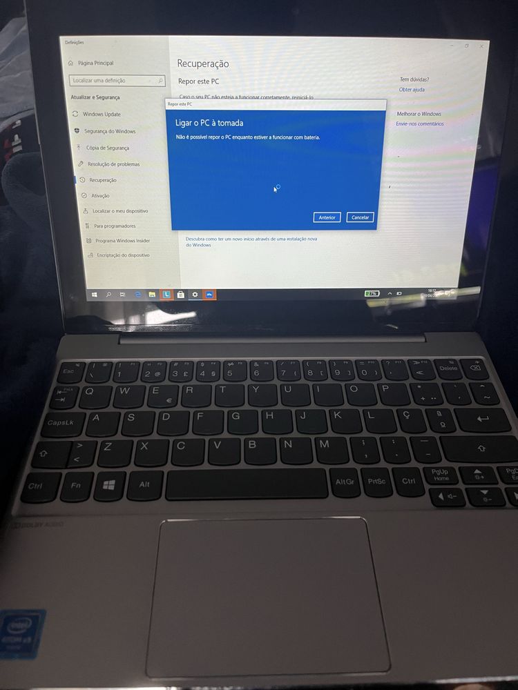 O Lenovo IdeaPad Miix 310-10ICR