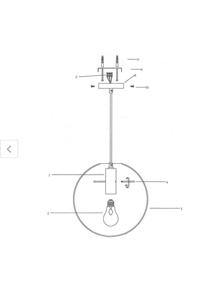 Lampa wiszaca szklana