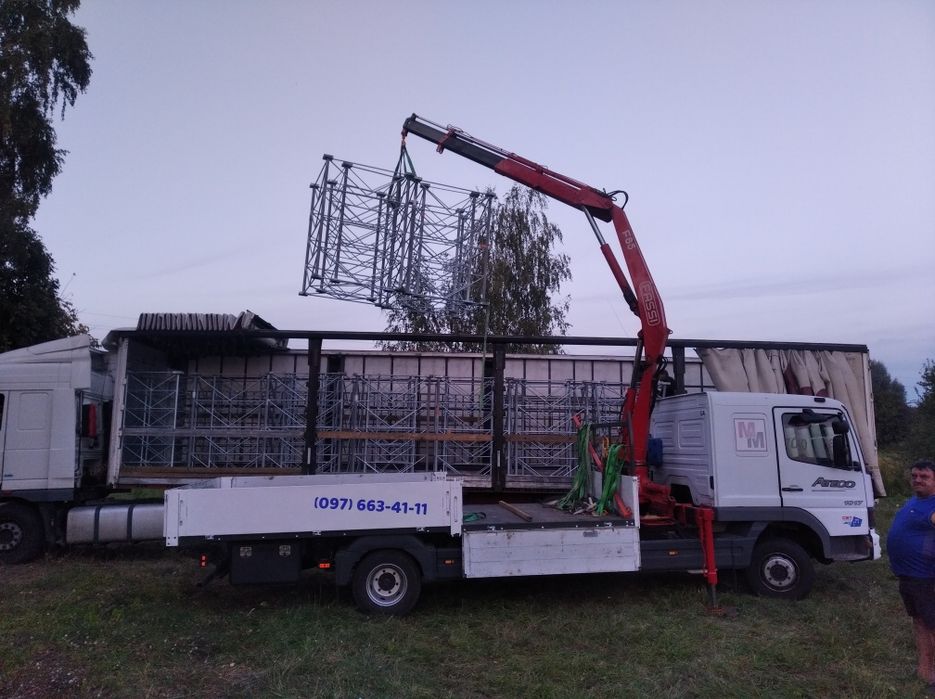 Кран манипулятор эвакуатор