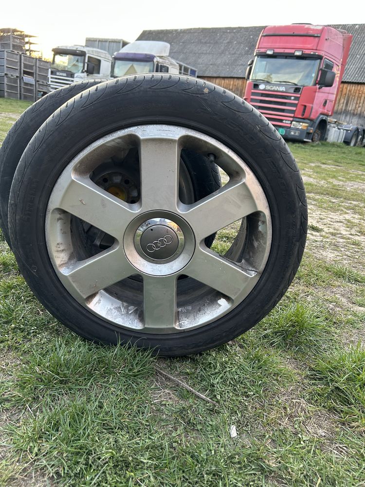 Koła opony Pirelli felgi letnie Audi A4 B6 B7 r17 235/45