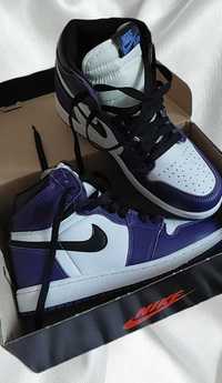 Buty  Air Jordan 1 Retro High Court Purple White