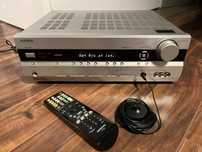 Kino domowe amplituner Onkyo TX-SR506 oryg. pilot mikrofo-nie 507 577