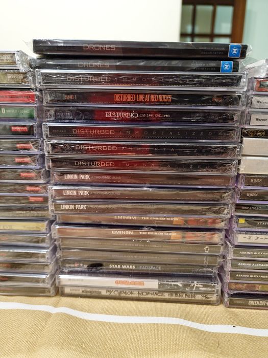 Cds de música. Novos e selados. Metal, Rock, Hard Rock e Hip Hop