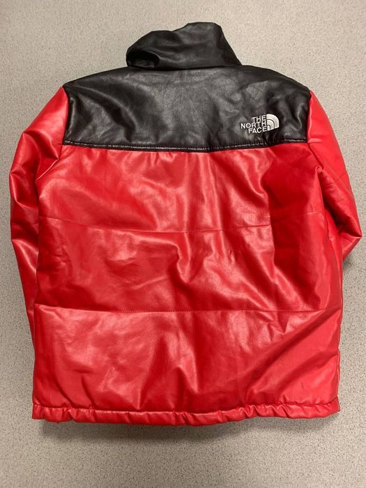 FW17 Supreme x The North Face Red Leather Nuptse Puffer Jacket

Medium