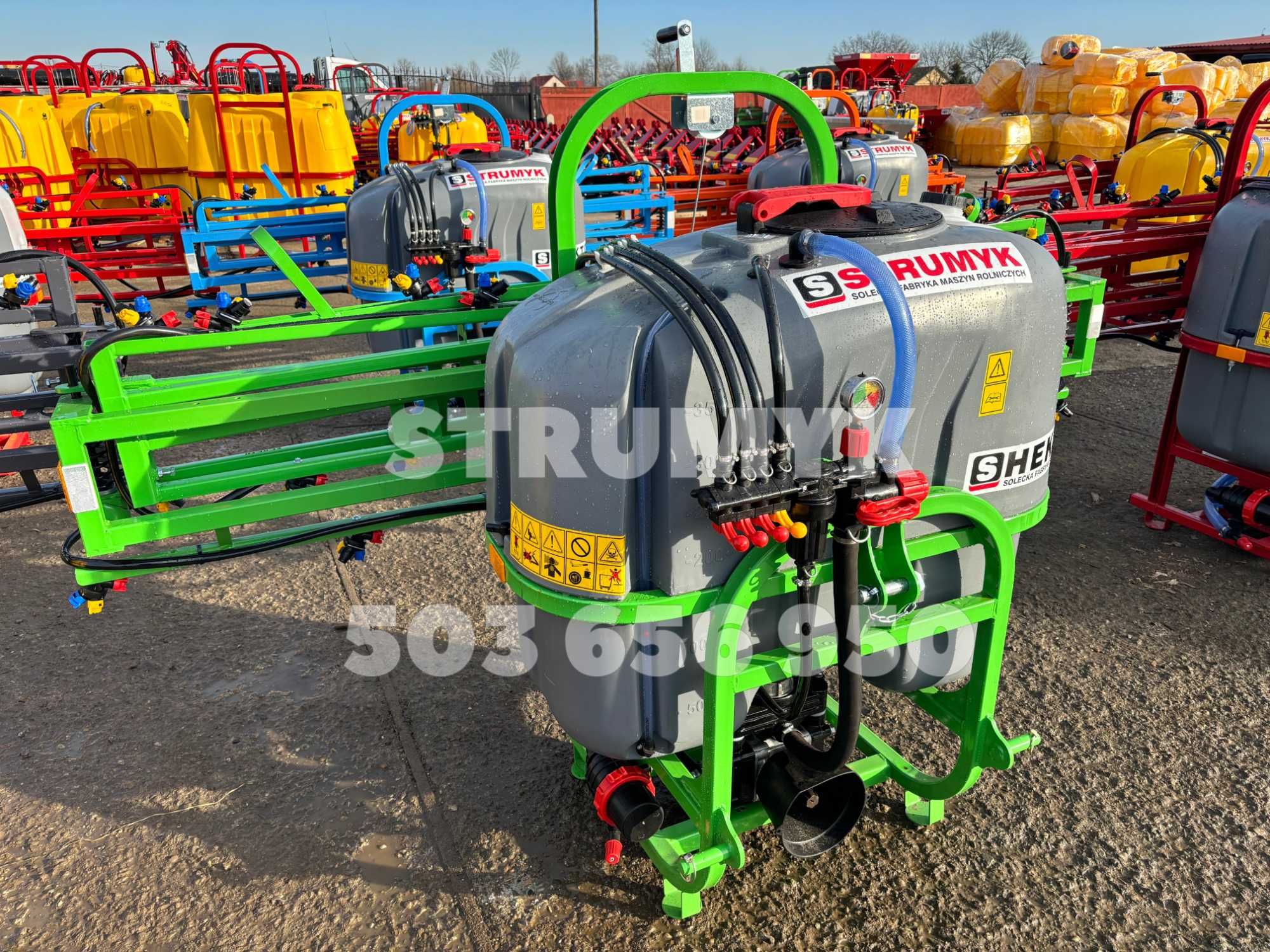 OPRYSKIWACZ polowy STRUMYK 300 / 400 / 600 / 800 / 1000 / 1200 HEKTOR