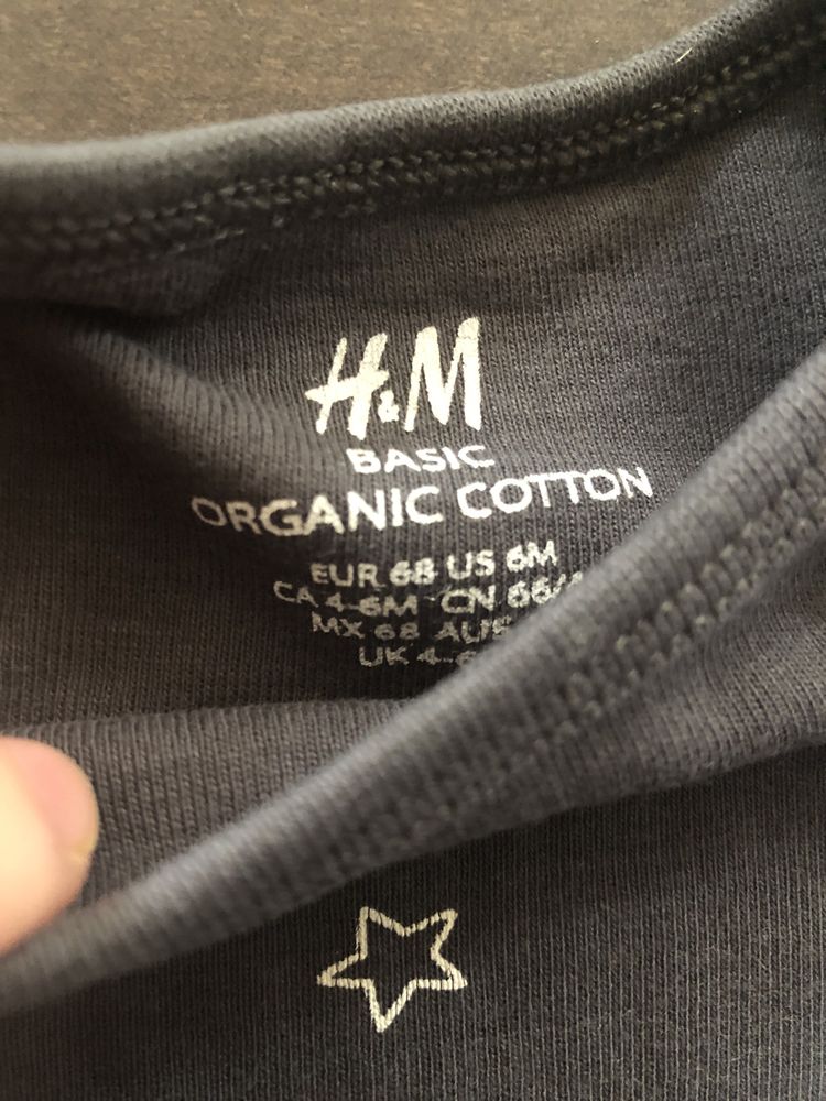 Body z długim rękawem h&m