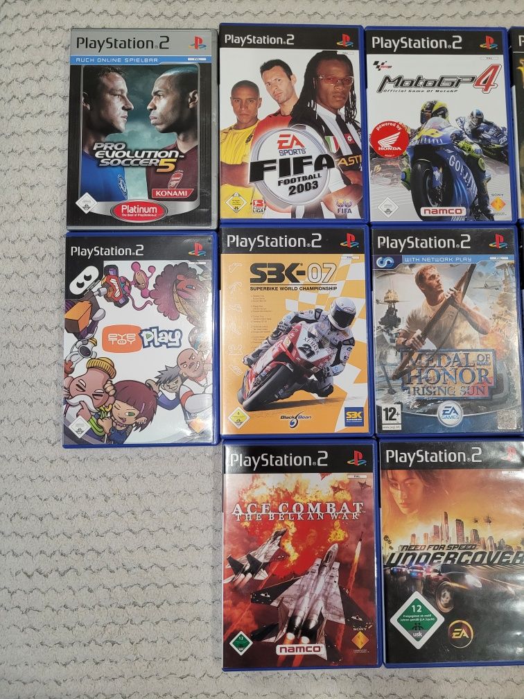 Sprzedam gry na Playstation 2