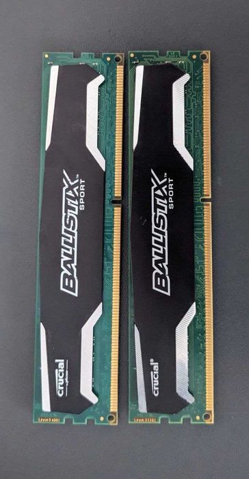 Crucial Ballistix Sport {2×8} 16GB ddr3