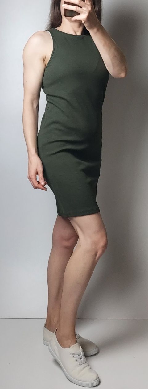 H&M_nowa letnia obcisła sukienka_L