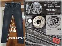 spodnie DIESEL TROXER SKINNY W30 L30 pas 79 80 81 - 82 83 84 j. NOWE