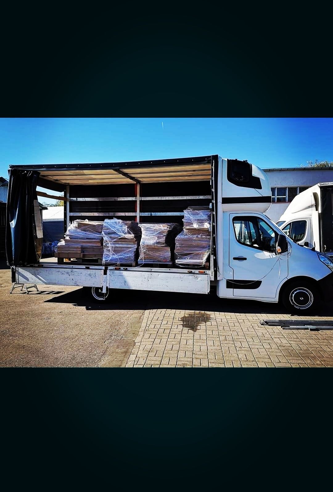 Transport busy dostawcze przeprowadzki transport ciężarowy dystrybucja