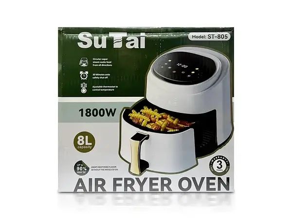 Аерофритюрниця Air Fryer 1800Вт 8л Su Tai ST-805